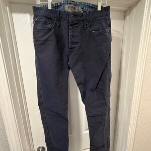 Chrome Industries Button Fly Navy Blue Jeans Size 32